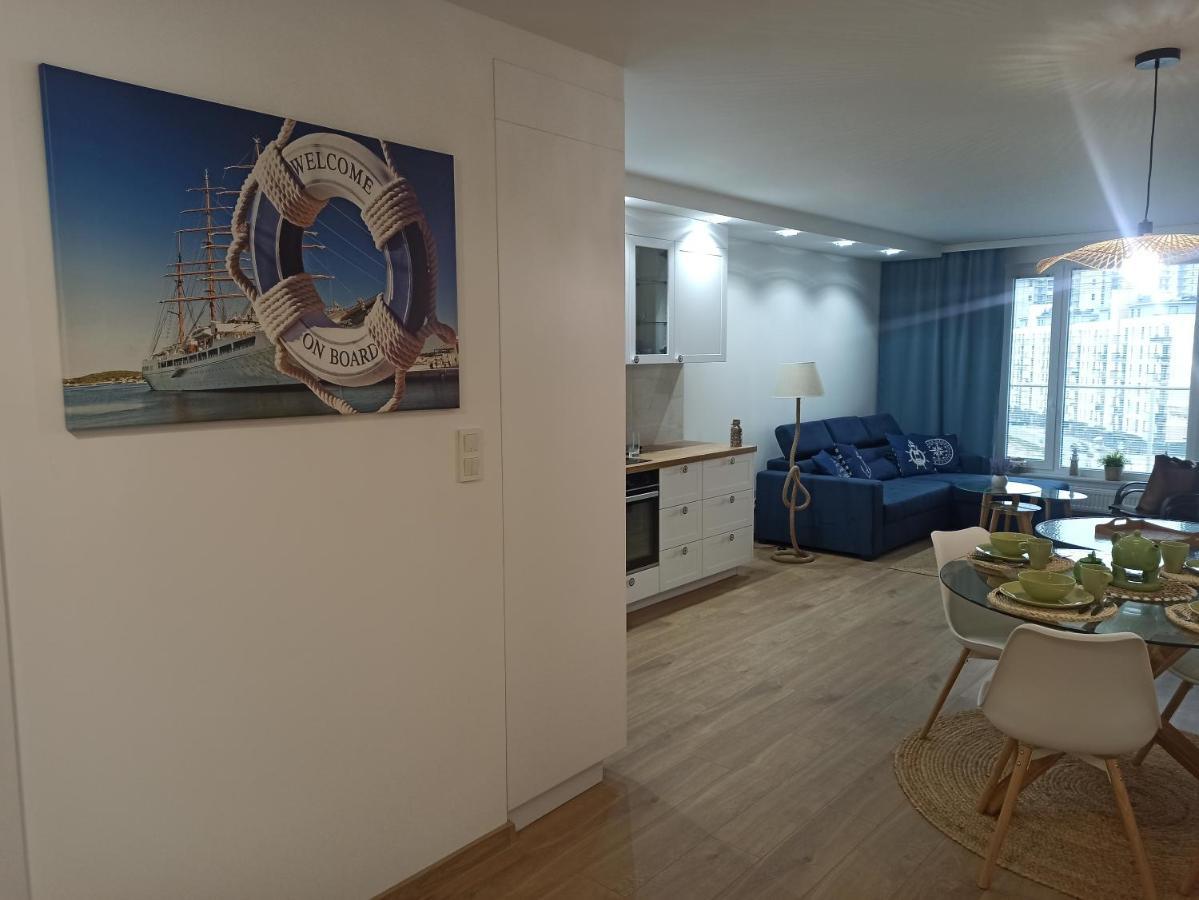 Apartament Baltic Sea -Przystan Letnica Danzig Exterior foto